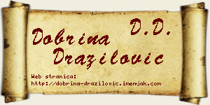 Dobrina Dražilović vizit kartica
